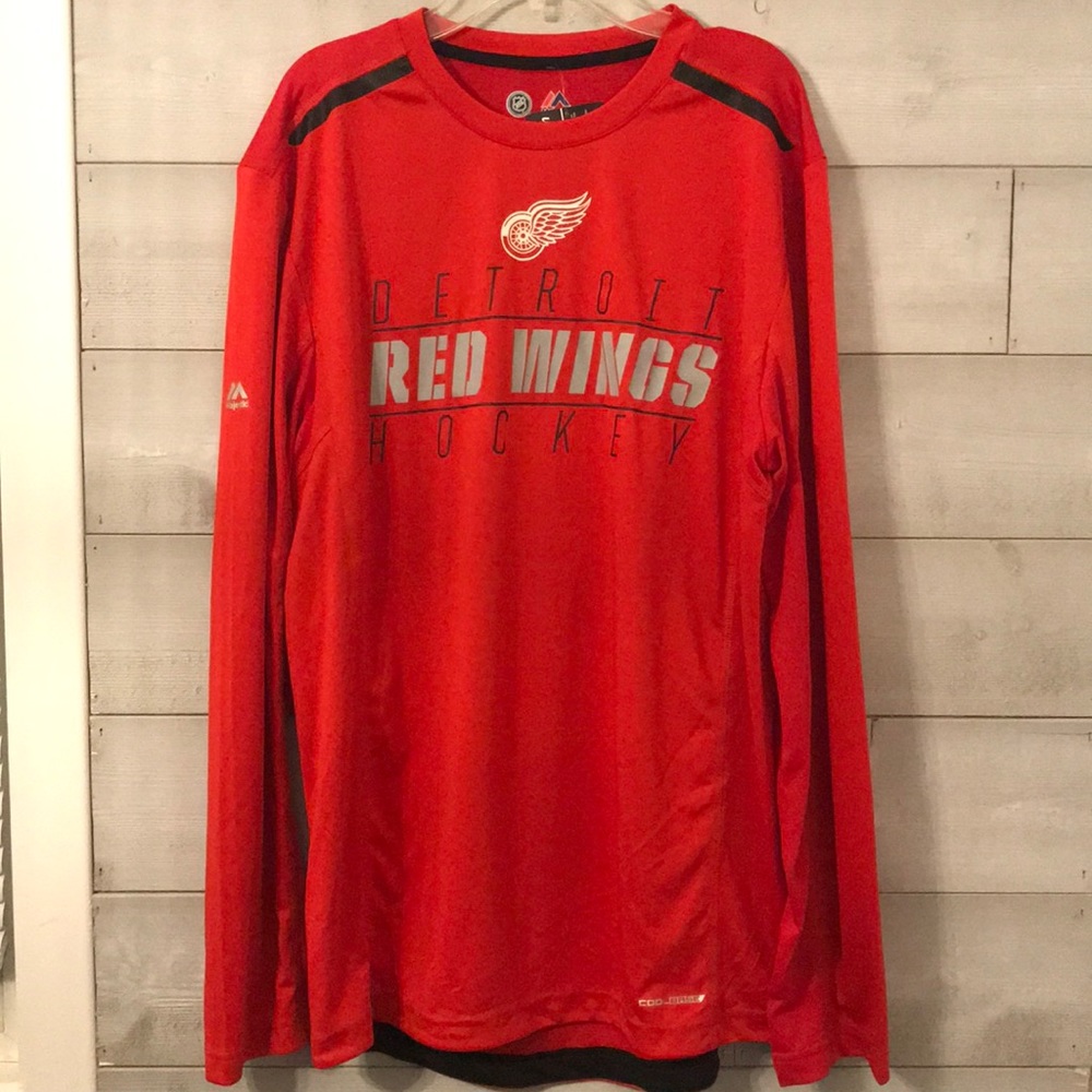 Men’s Detroit Red Wings Cool-base Long Sleeve